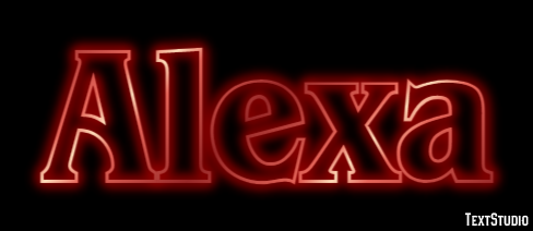 Alexa Text Effect