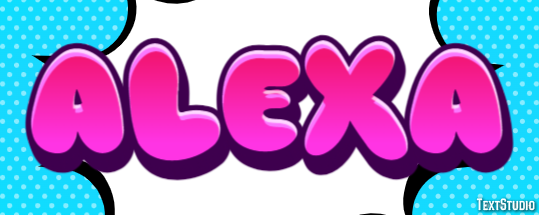 Alexa Text Effect