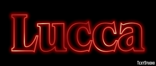 Lucca Efekt tekstowy