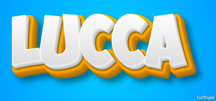 Lucca Efekt tekstowy