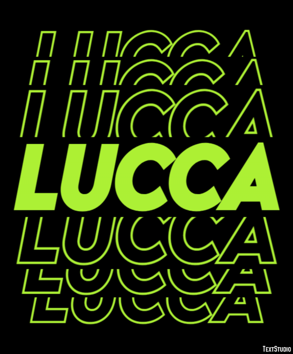Lucca Efecto de Texto