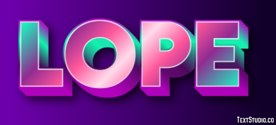 Lope Texteffekt