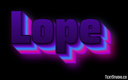 Lope Texteffekt