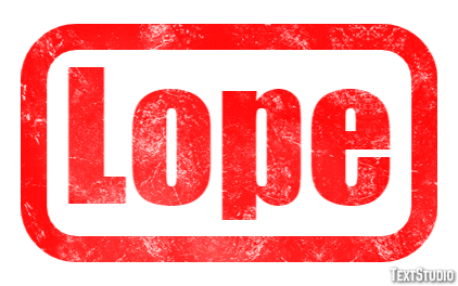 Lope Effetto testo