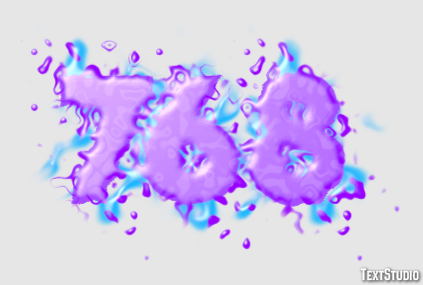 768 Text Effect