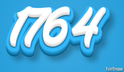 1764 Text Effect