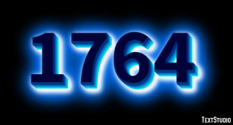 1764 Text Effect