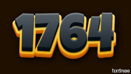 1764 Text Effect