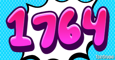 1764 Text Effect