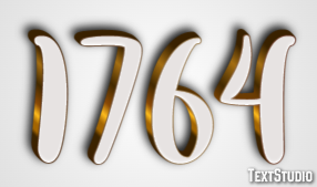 1764 Text Effect
