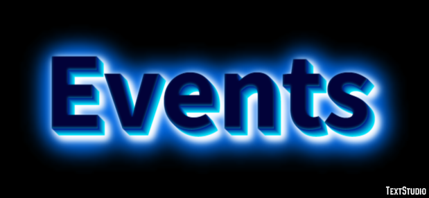 Events Text Effect