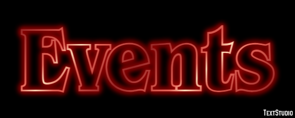 Events Text Effect