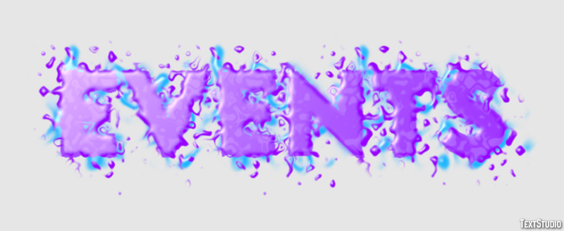 Events Text Effect