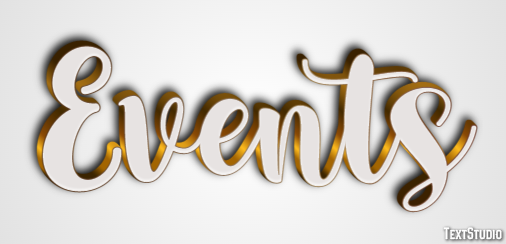 Events Text Effect