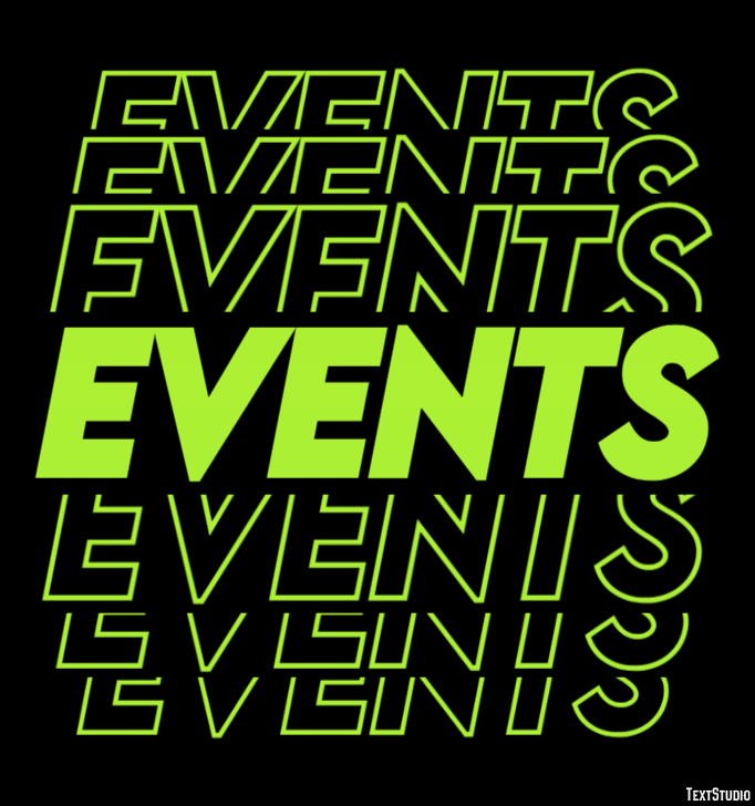 Events Text Effect