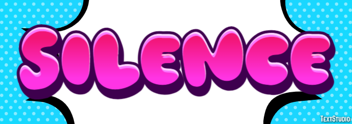 Silence Text Effect