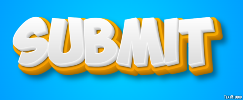 Submit Text Effect