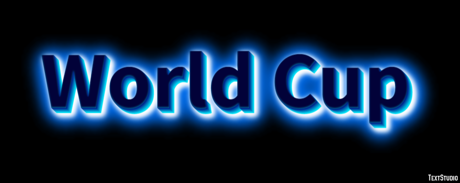 World Cup Efecto de Texto