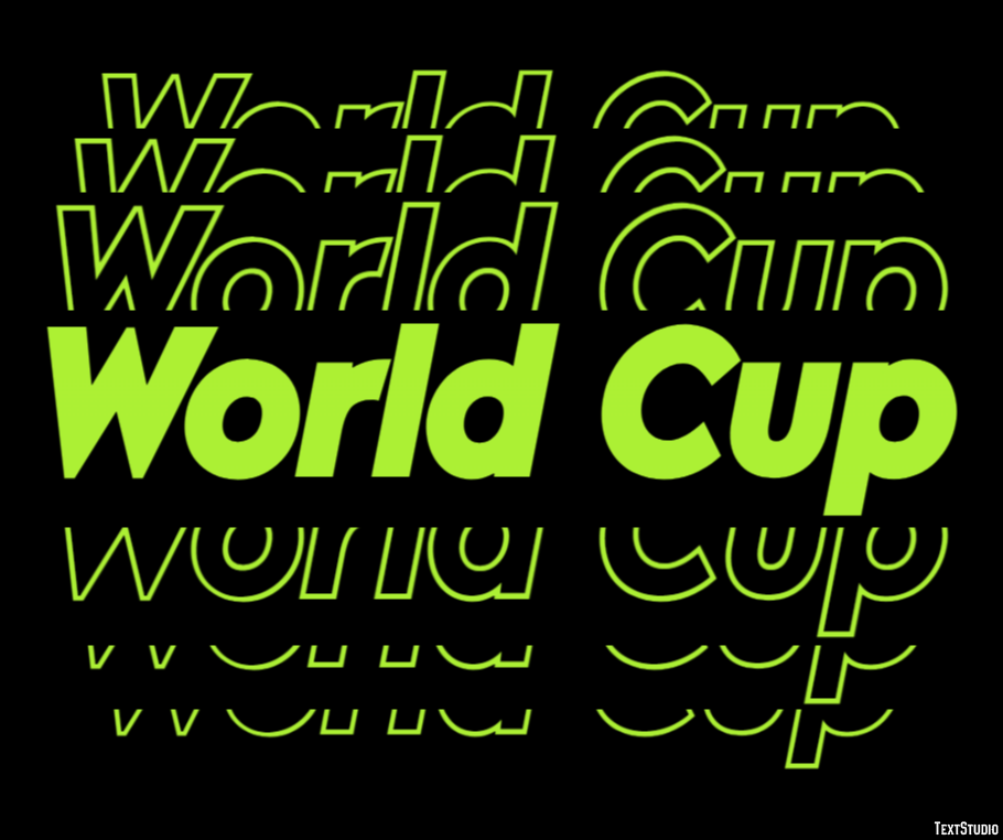 World Cup Metin Efekti