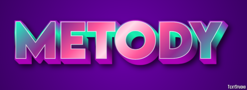 Metody Efekt tekstowy