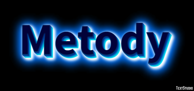 Metody Efekt tekstowy