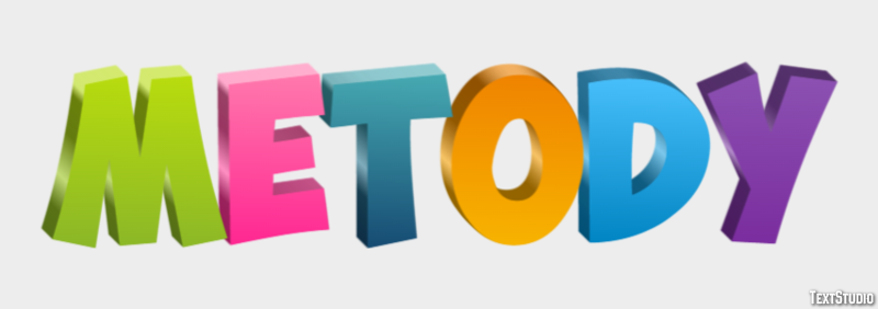 Metody Efekt tekstowy