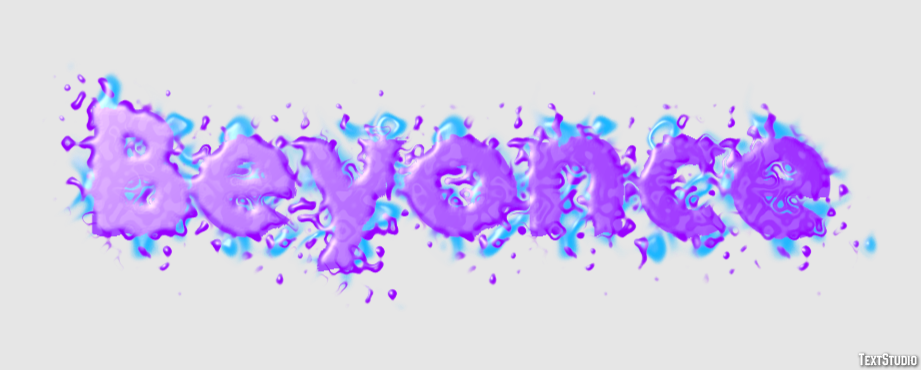 Beyonce Effet de texte