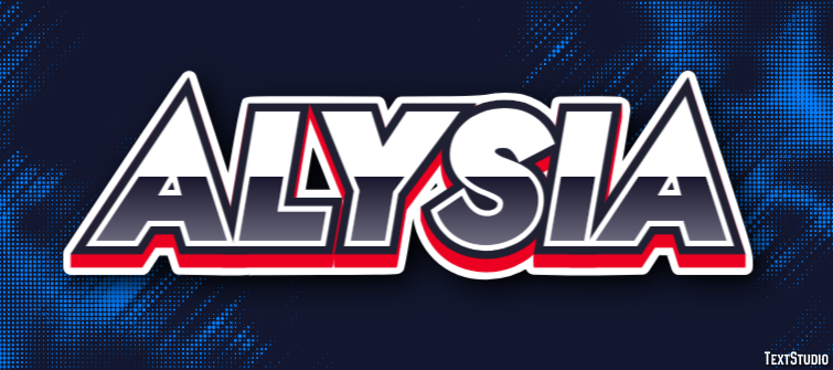 Alysia Text Effect