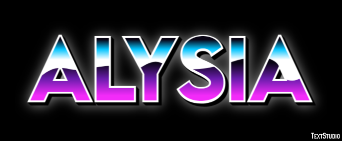 Alysia Text Effect
