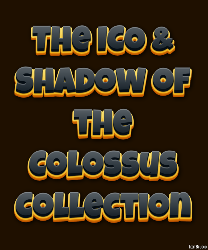 The ICO & Shadow of the Colossus Collection Effet de Texte