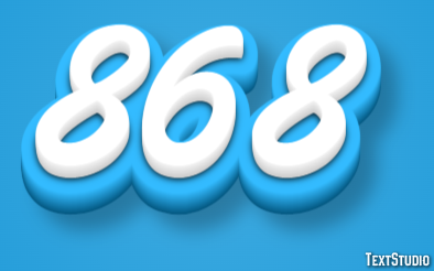 868 Text Effect