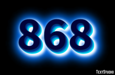 868 Text Effect