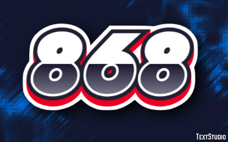 868 Text Effect