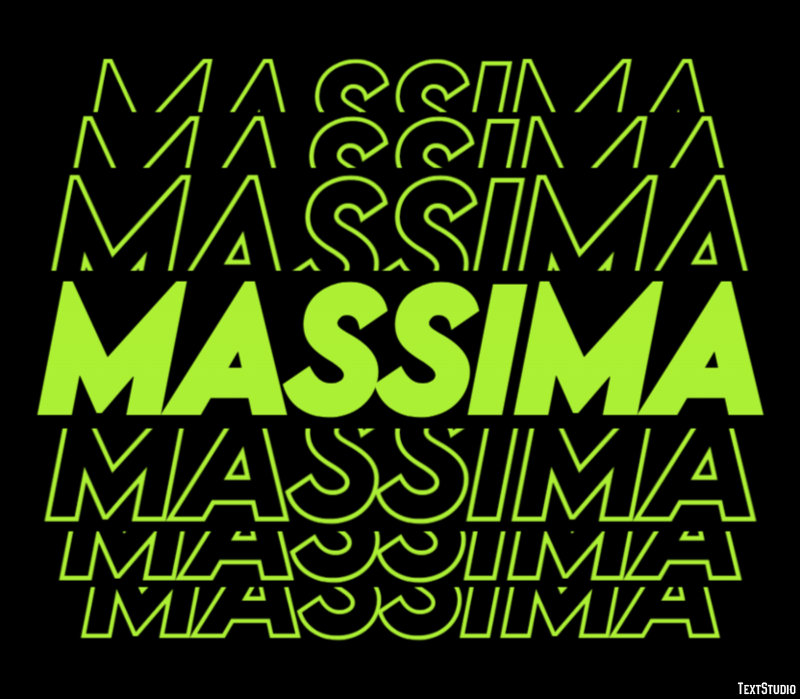 Massima Effetto testo
