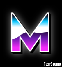 M Text effect