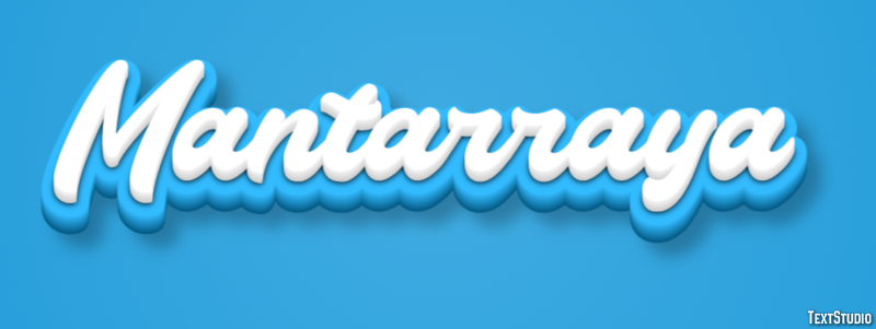 Mantarraya Efecto de Texto