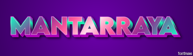 Mantarraya Efecto de Texto