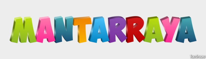 Mantarraya Efecto de Texto