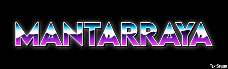 Mantarraya Text Effect