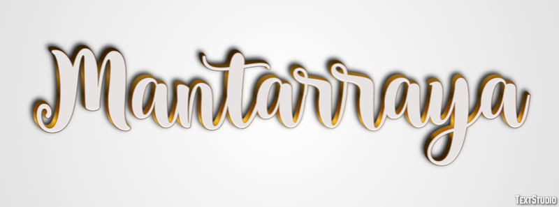 Mantarraya Efecto de Texto