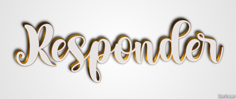 Responder Efecto de texto