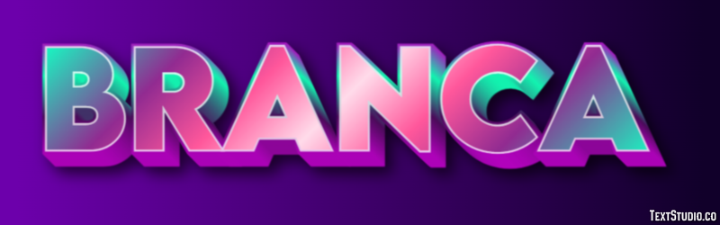 Branca Effet de texte