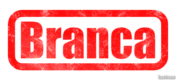 Branca Effet de texte