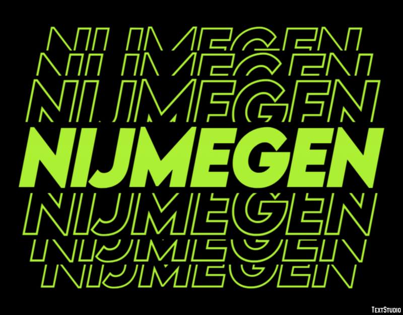 Nijmegen Effetto testo