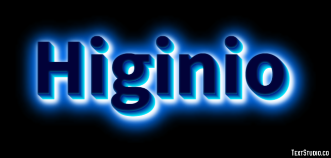 Higinio Efecto de texto