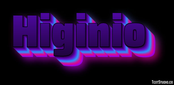 Higinio Efecto de texto