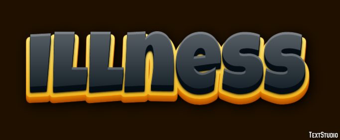 Illness Text Effect