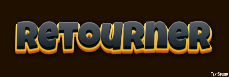 Retourner Effet de Texte