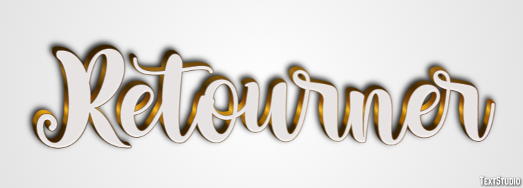Retourner Effet de Texte