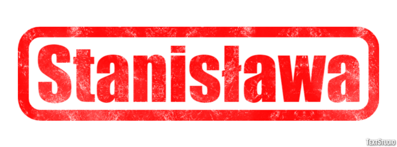 Stanisława Efekt tekstowy